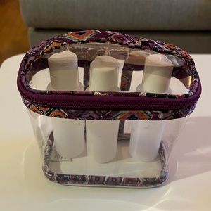 Vera Bradley 3-1-1 Cosmetic Clear Bag